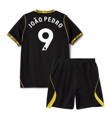 Chelsea Joao Pedro #9 Bortaställ Barn 2026-27 Kortärmad (+ Korta byxor)